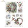 zimowe wianki*winter garlands*Wintergirlanden*guirnaldas de invierno